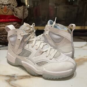 Nike Women’s Jumpman Two Trey Jordan’s Light Blue & White Size 9